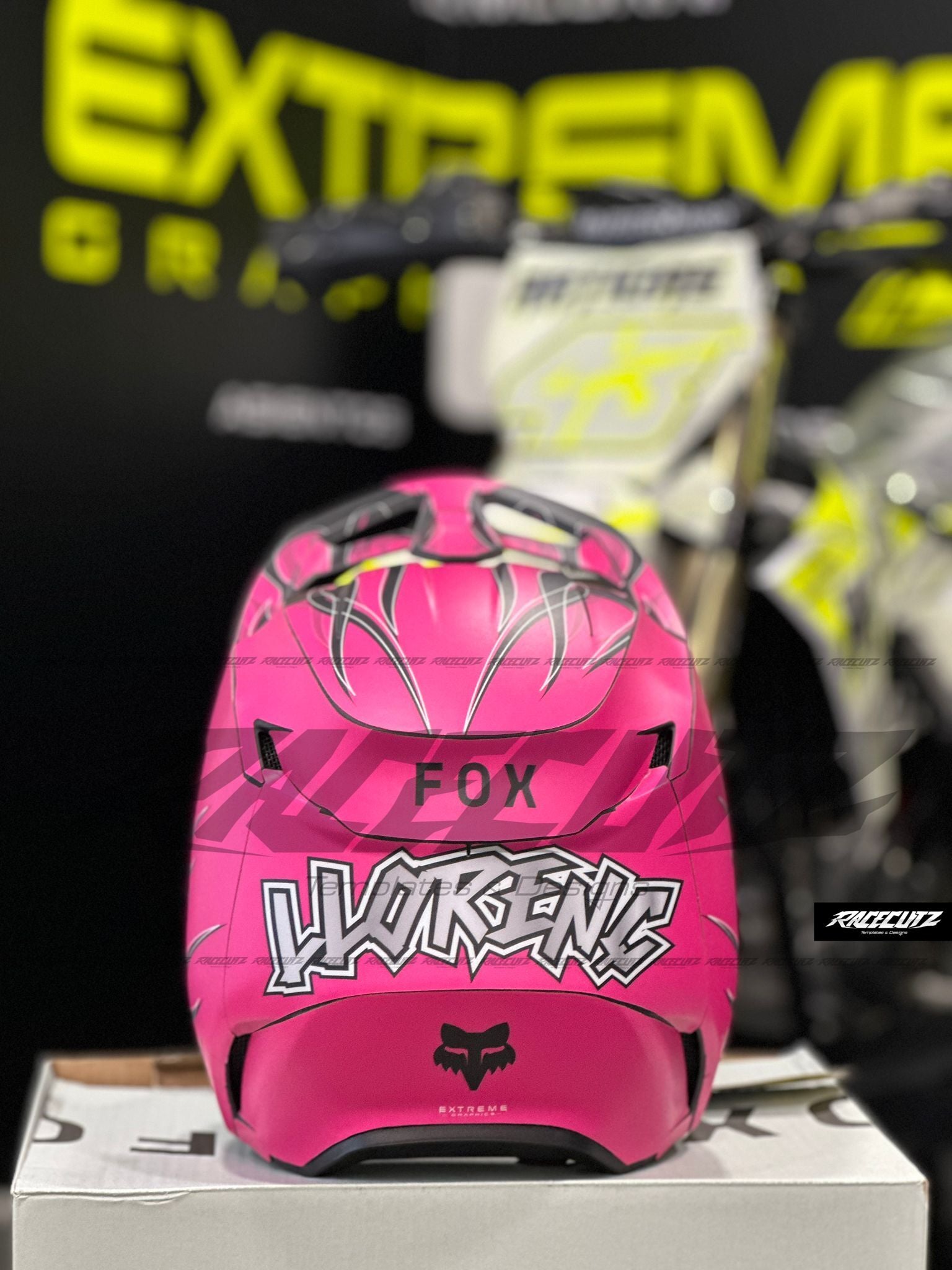 FOX V1 2024+ SIZE XSMALL + ALL YOUTH SIZES TEMPLATE – RaceCutz