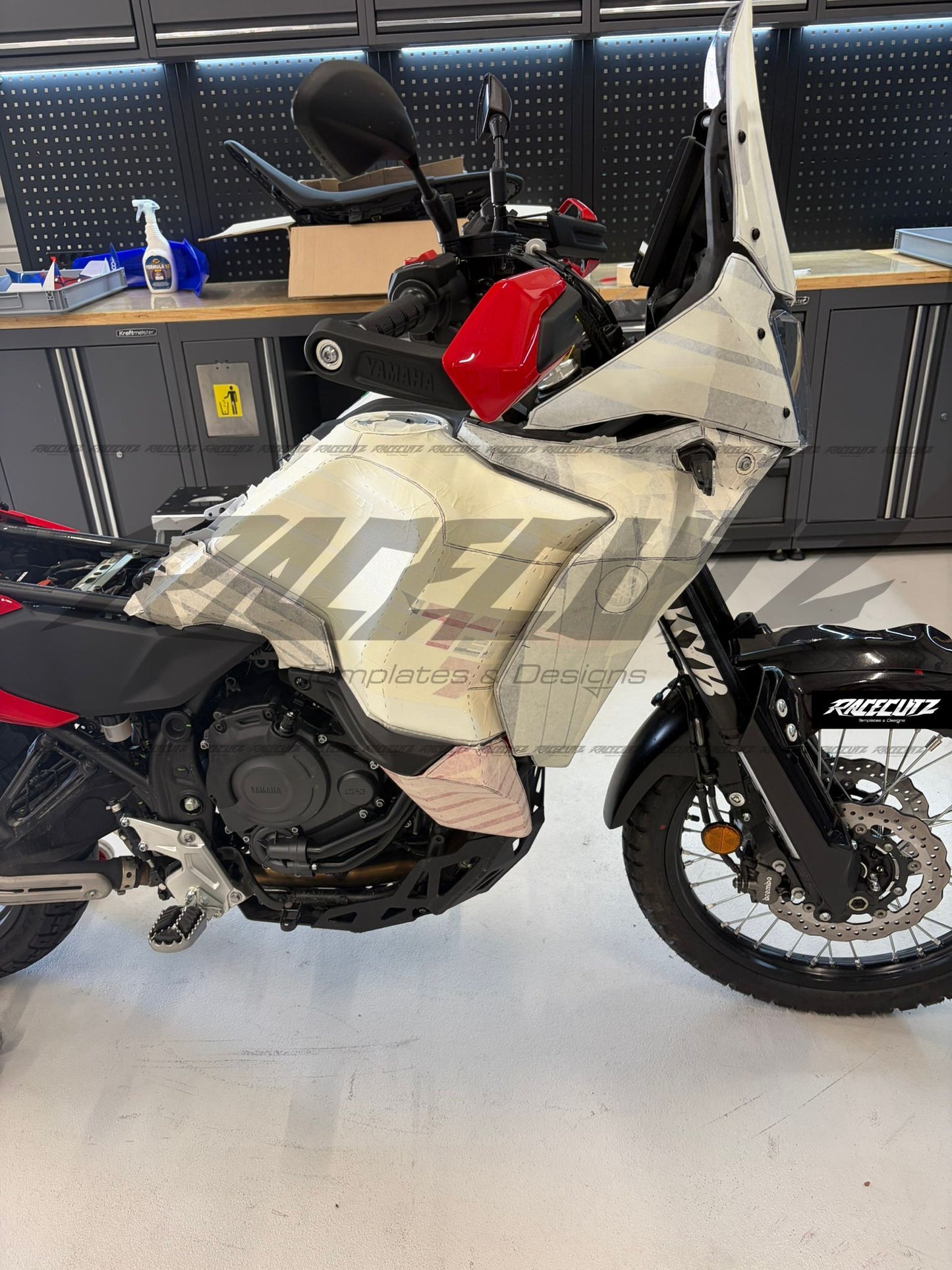 YAMAHA TENERE 700 WORLD RAID 2026 TEMPLATE