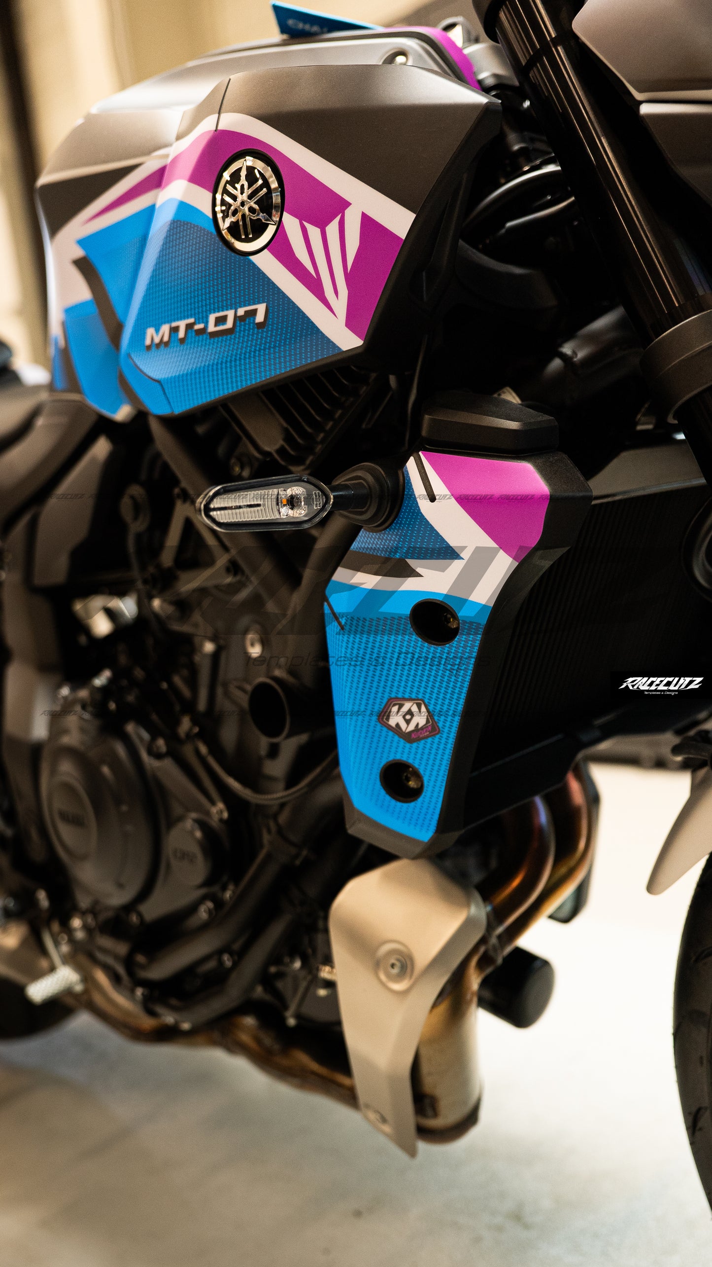 YAMAHA MT-07 2025-2026 TEMPLATE