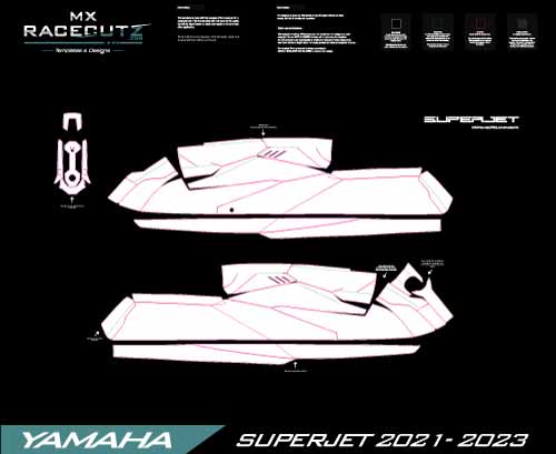 YAMAHA SUPERJET 2021-2026 TEMPLATE