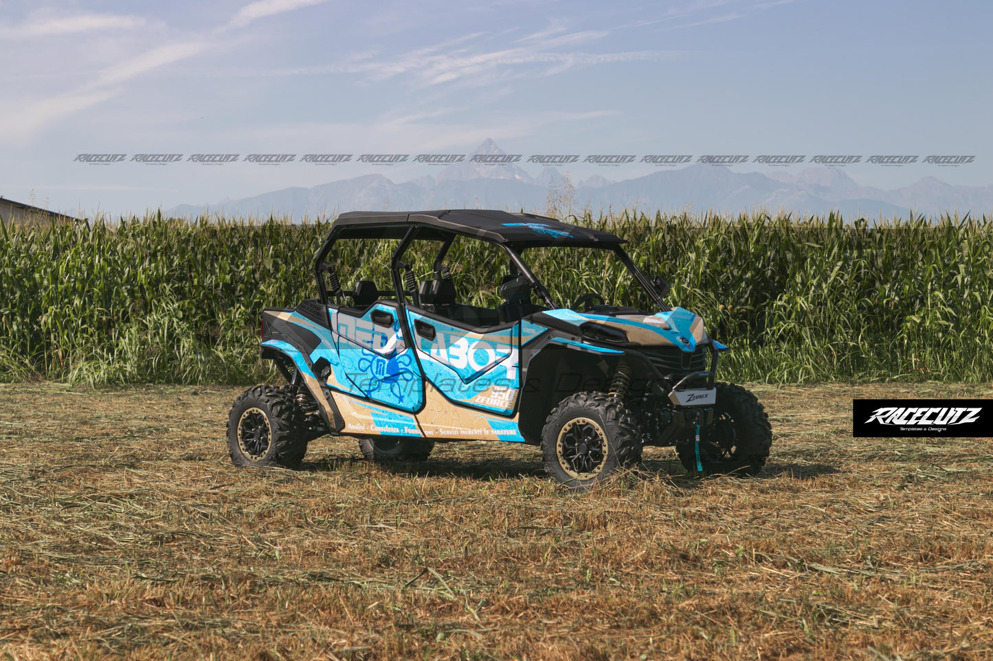 CFMOTO ZFORCE 950 SPORT 4 SEATER 2024-2026 TEMPLATE