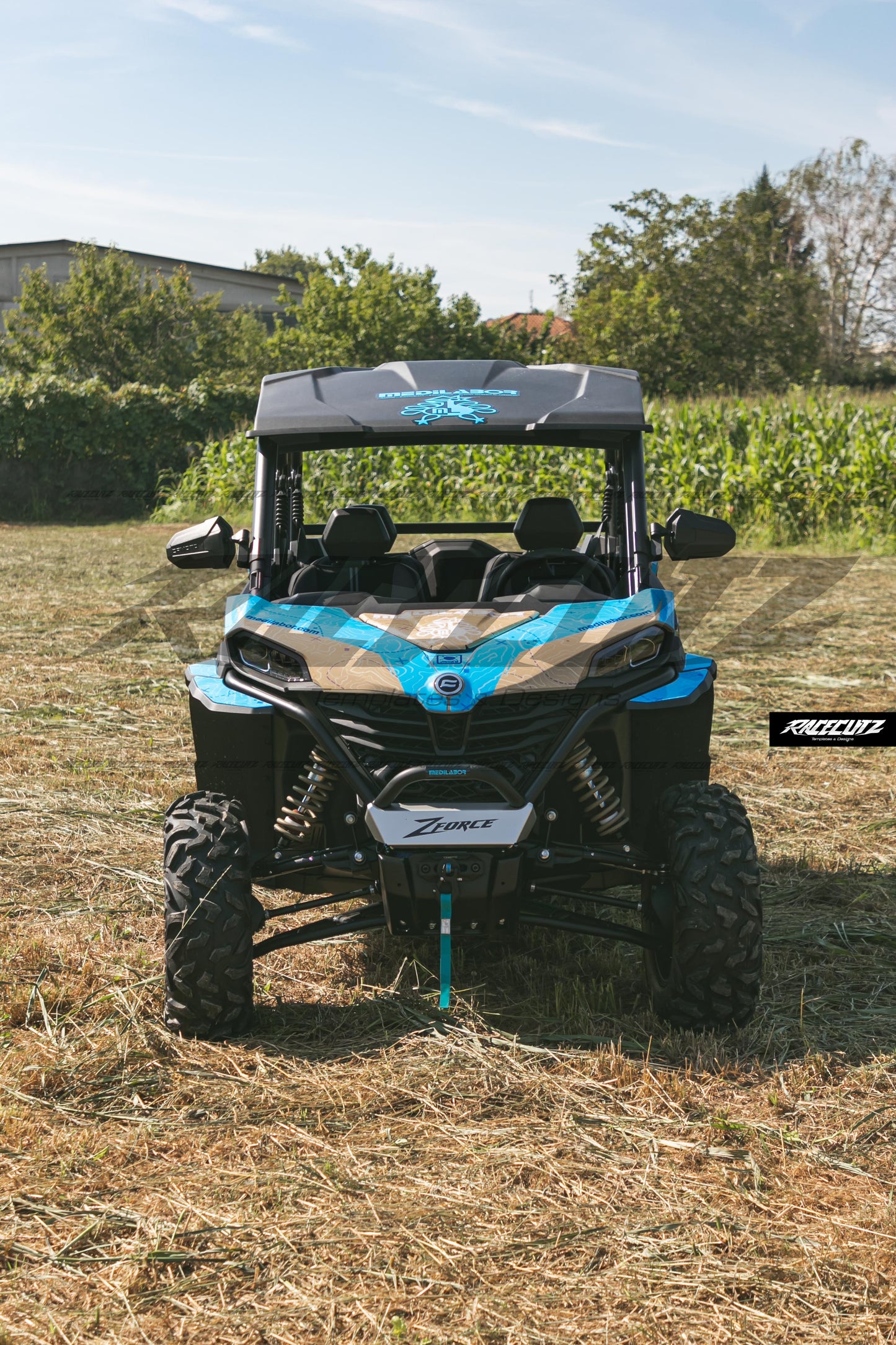 CFMOTO ZFORCE 950 SPORT 4 SEATER 2024-2026 TEMPLATE