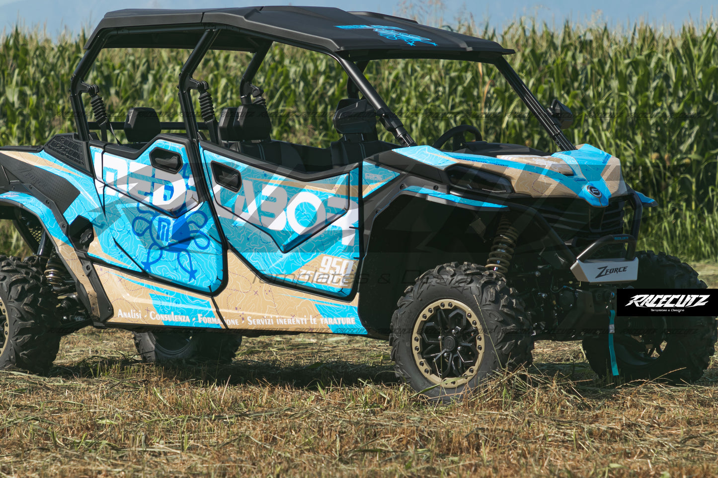 CFMOTO ZFORCE 950 SPORT 4 SEATER 2024-2026 TEMPLATE