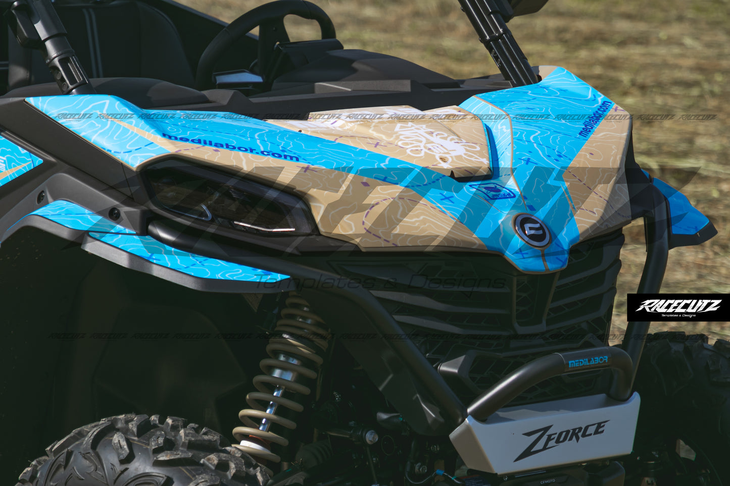 CFMOTO ZFORCE 950 SPORT 4 SEATER 2024-2026 TEMPLATE