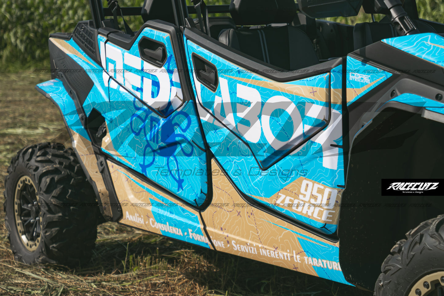 CFMOTO ZFORCE 950 SPORT 4 SEATER 2024-2026 TEMPLATE