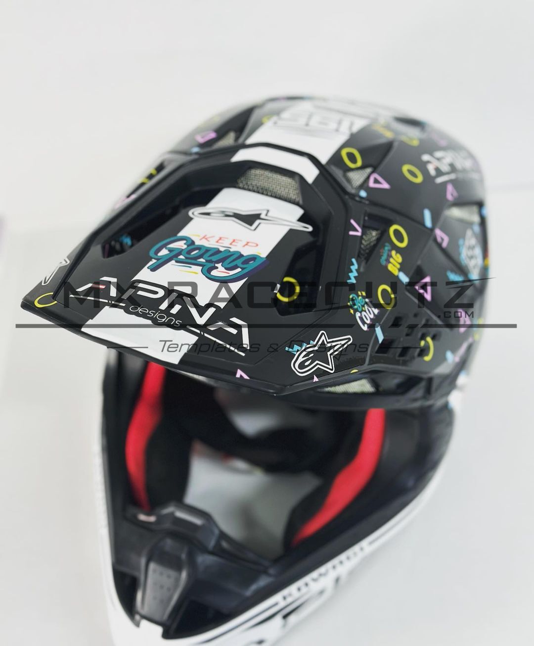 ALPINESTARS SM8 + SM10 - SIZE XSMALL & SMALL TEMPLATE