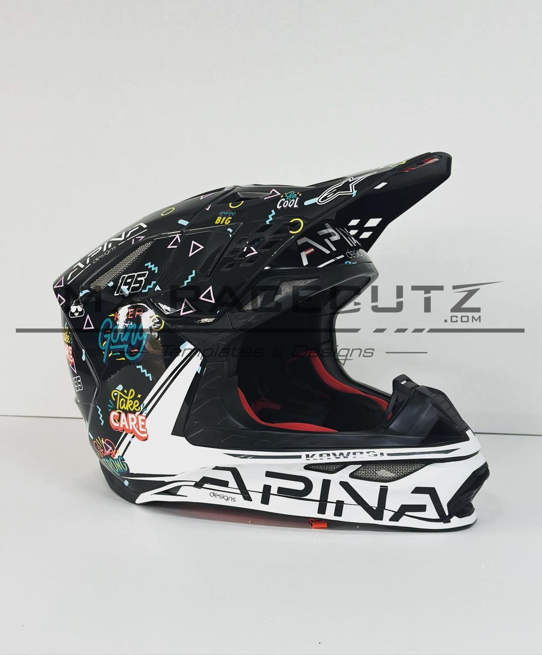 ALPINESTARS SM8 + SM10 - SIZE XSMALL & SMALL TEMPLATE
