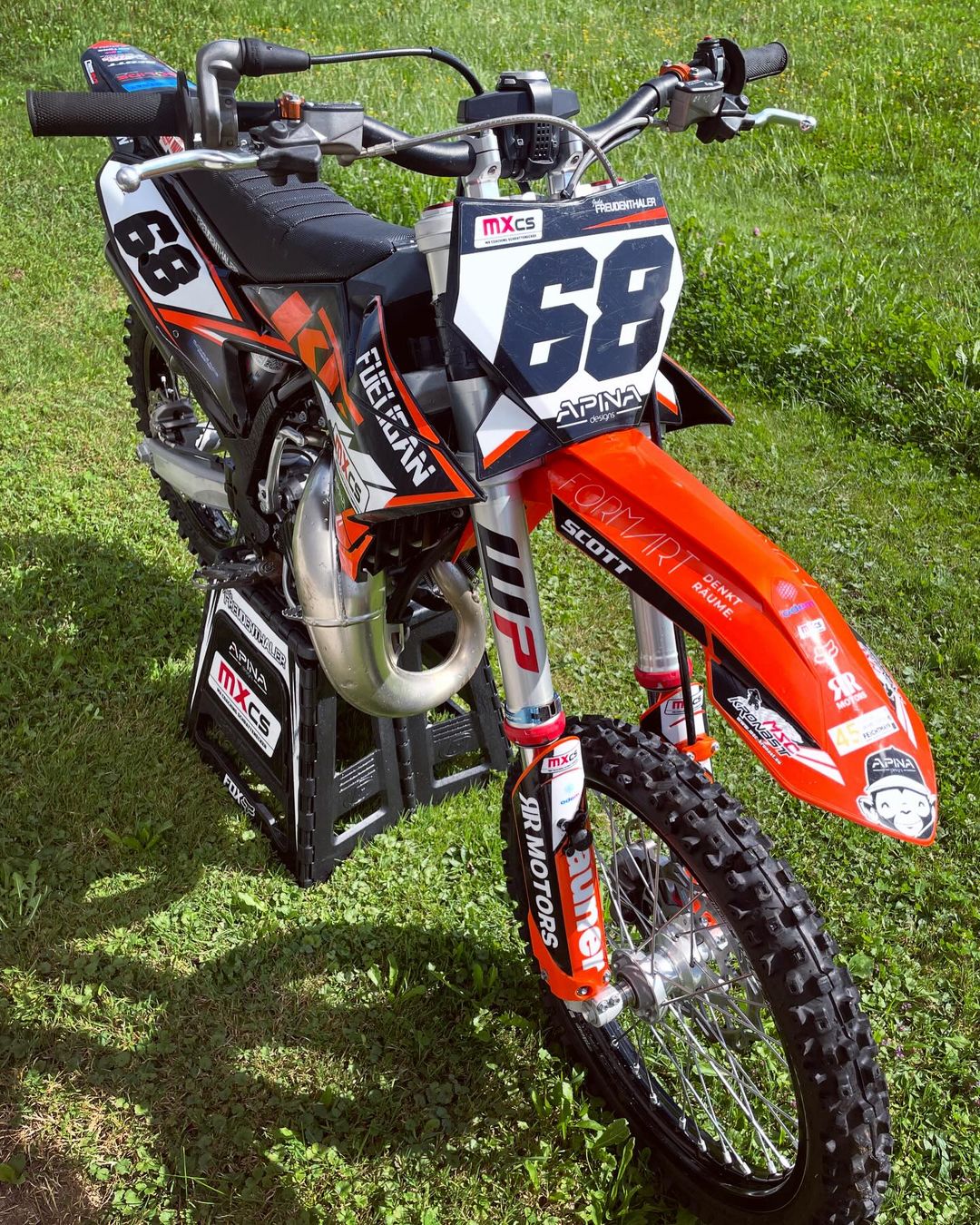 KTM SX 85 2025-2026 TEMPLATE