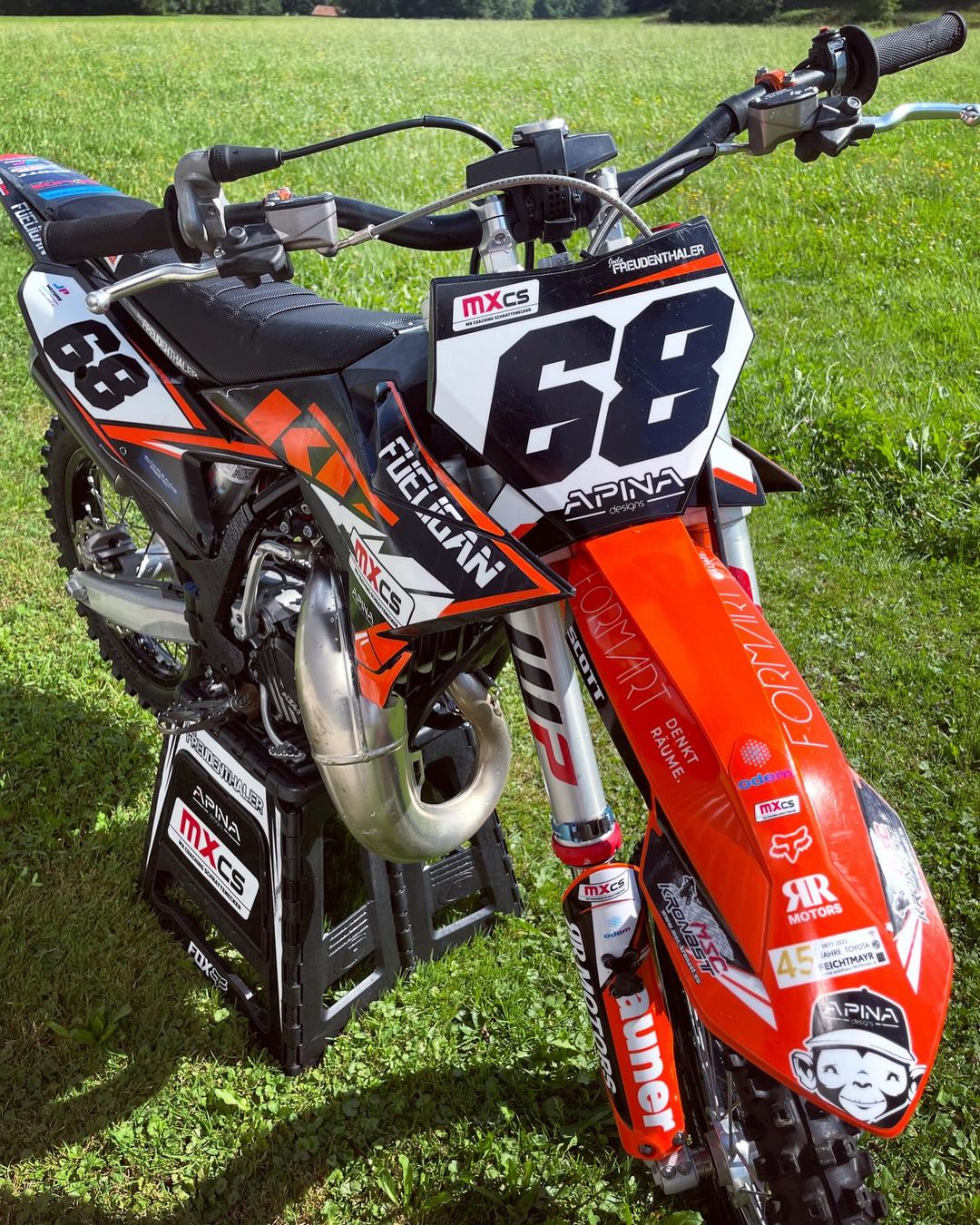 KTM SX 85 2025-2026 TEMPLATE