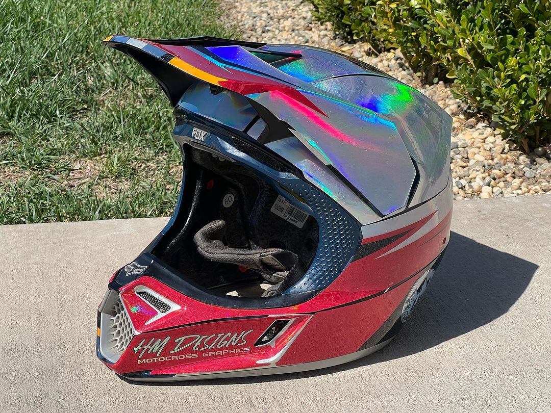 FOX V3 MVRS - SIZE LARGE TEMPLATE