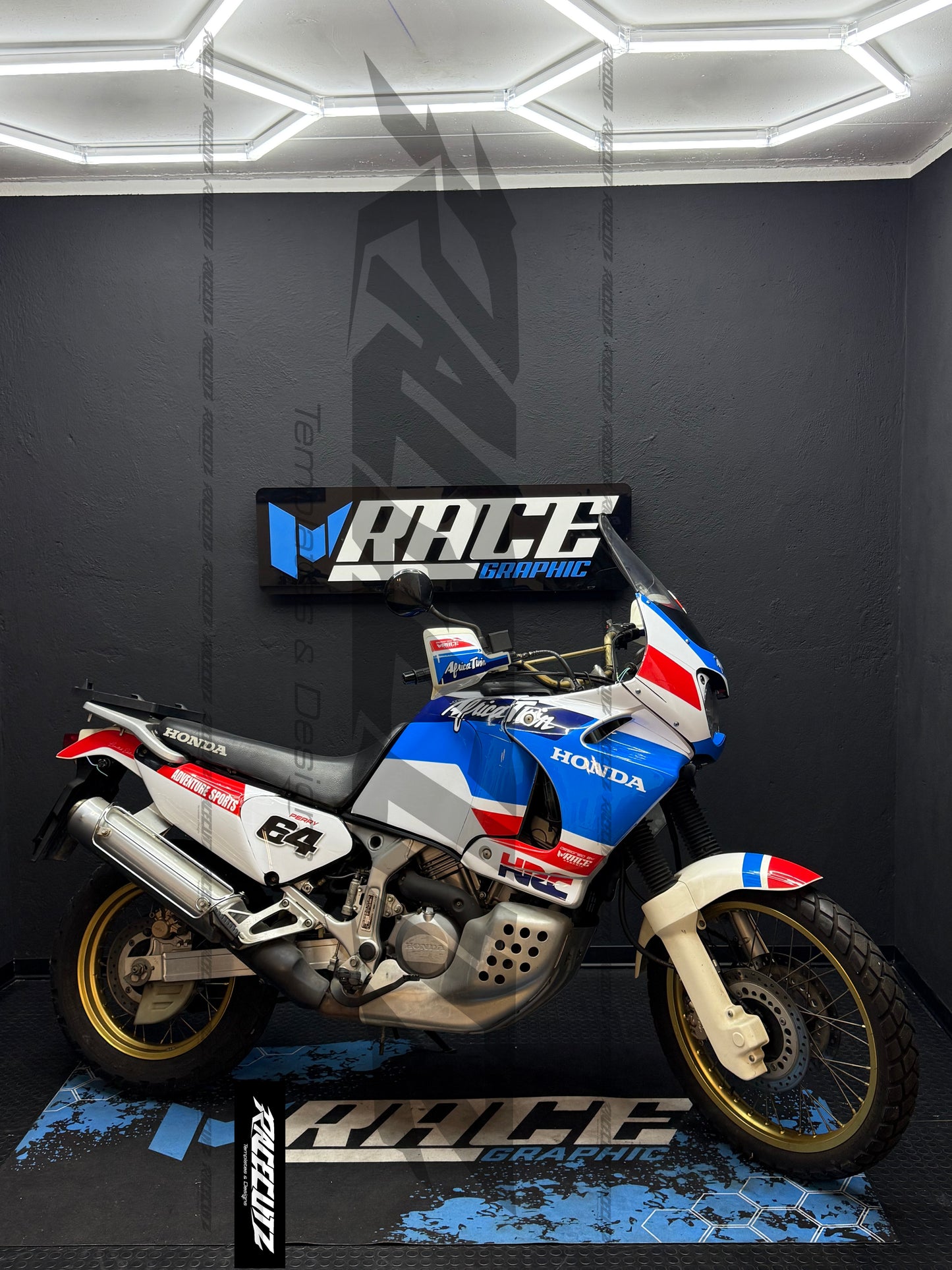 HONDA XRV 750 AFRICA TWIN 1993-2003 RD07 TEMPLATE
