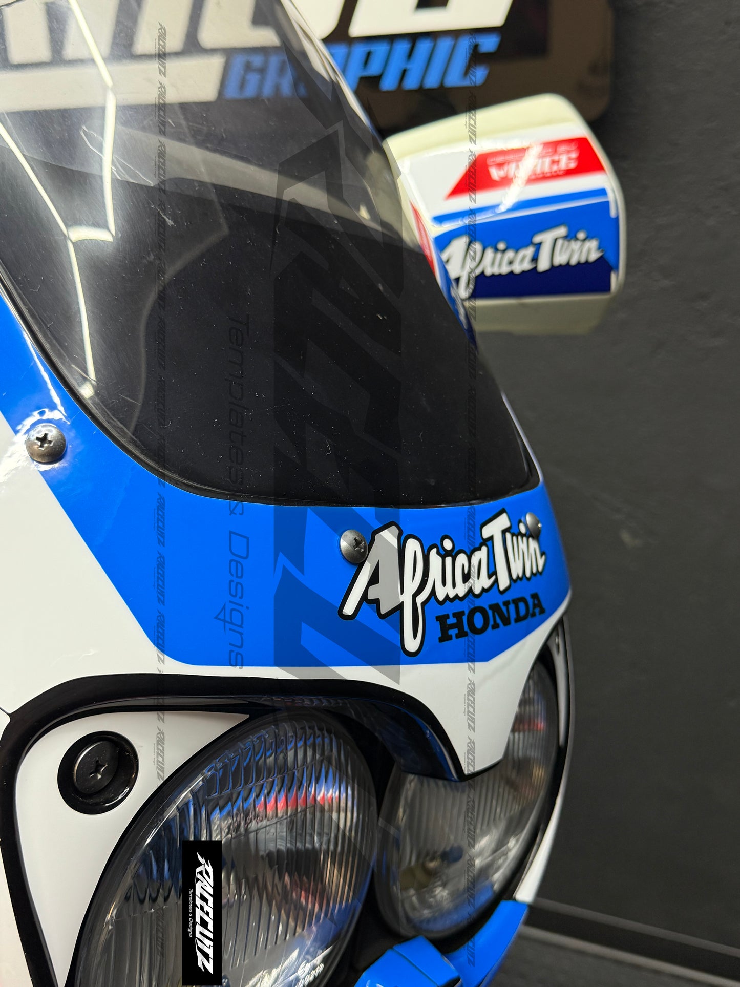 HONDA XRV 750 AFRICA TWIN 1993-2003 RD07 TEMPLATE