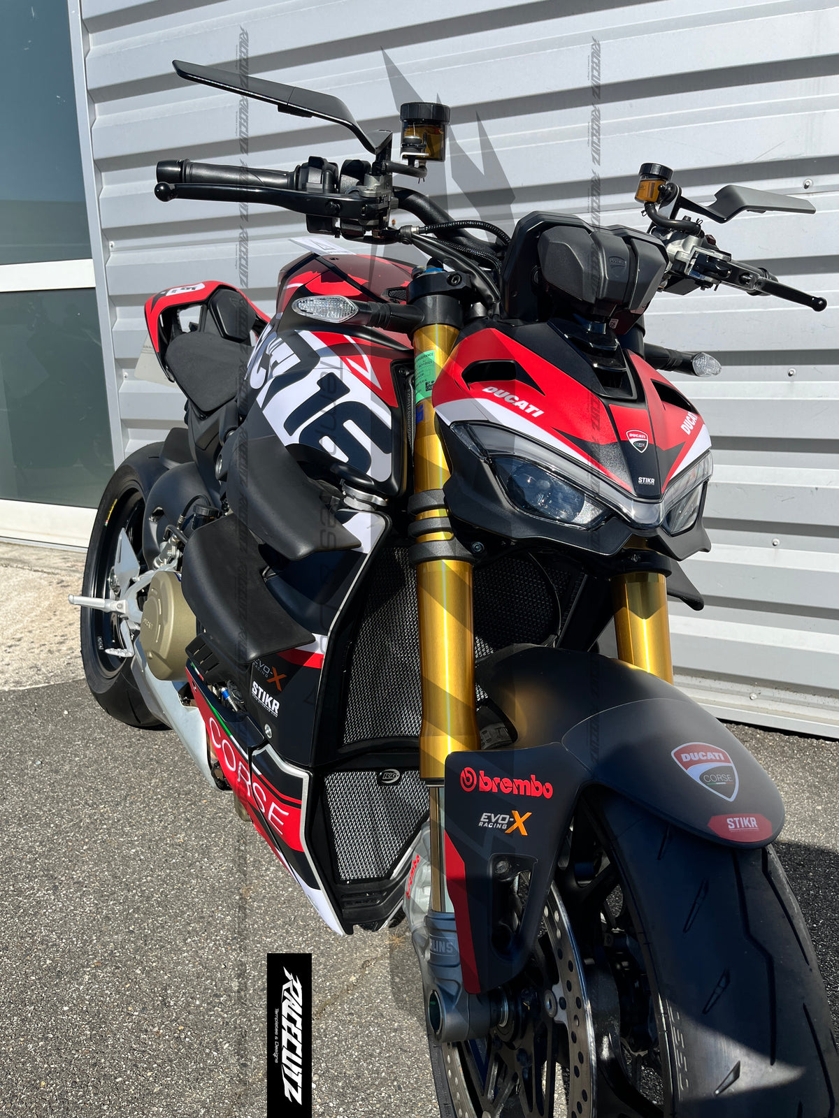 DUCATI STREETFIGHTER V4 & V4S & V4SP 2020-2022 TEMPLATE