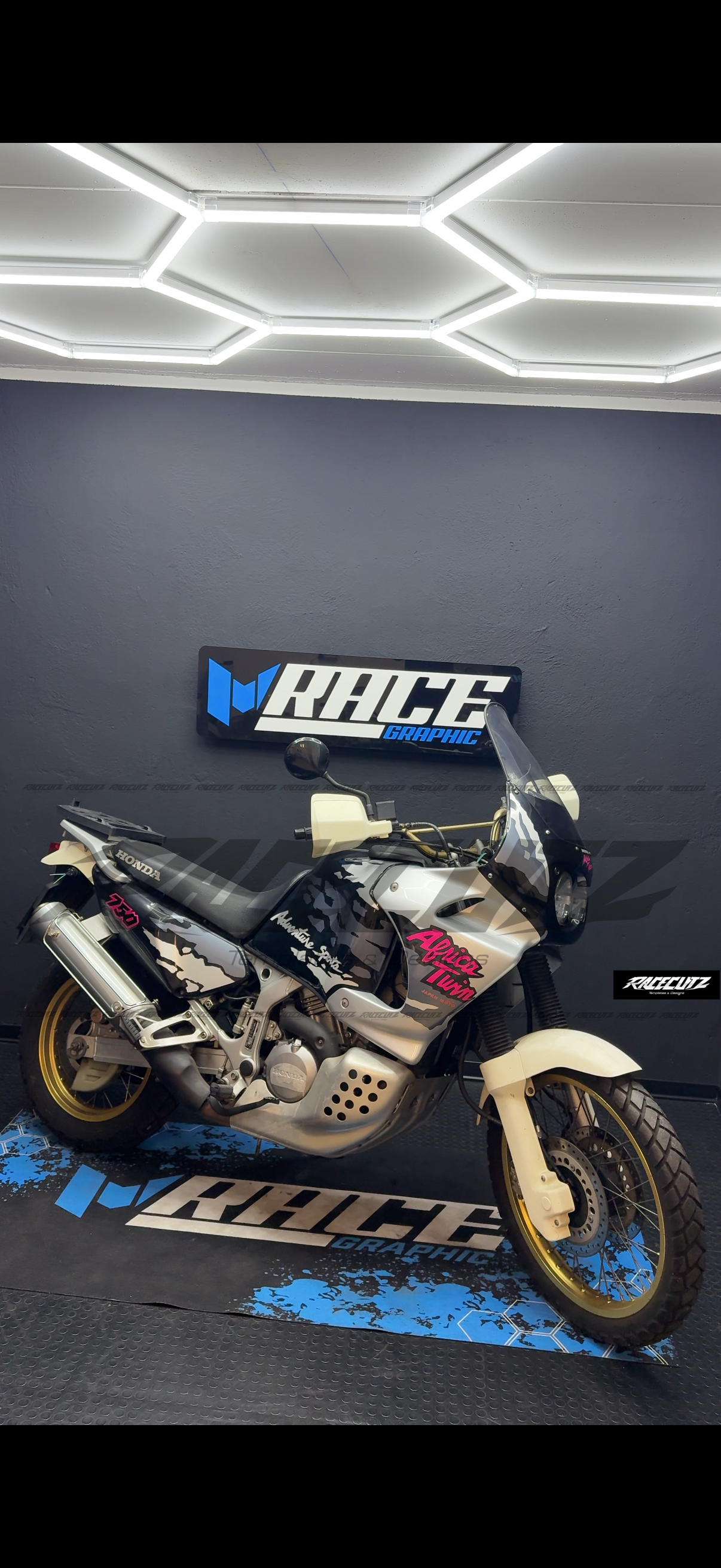 HONDA XRV 750 AFRICA TWIN 1993-2003 RD07 TEMPLATE