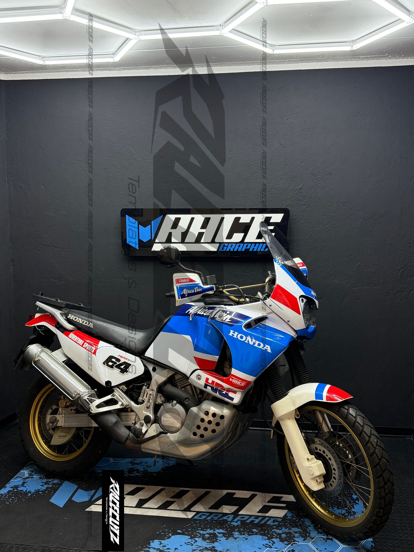 HONDA XRV 750 AFRICA TWIN 1993-2003 RD07 TEMPLATE
