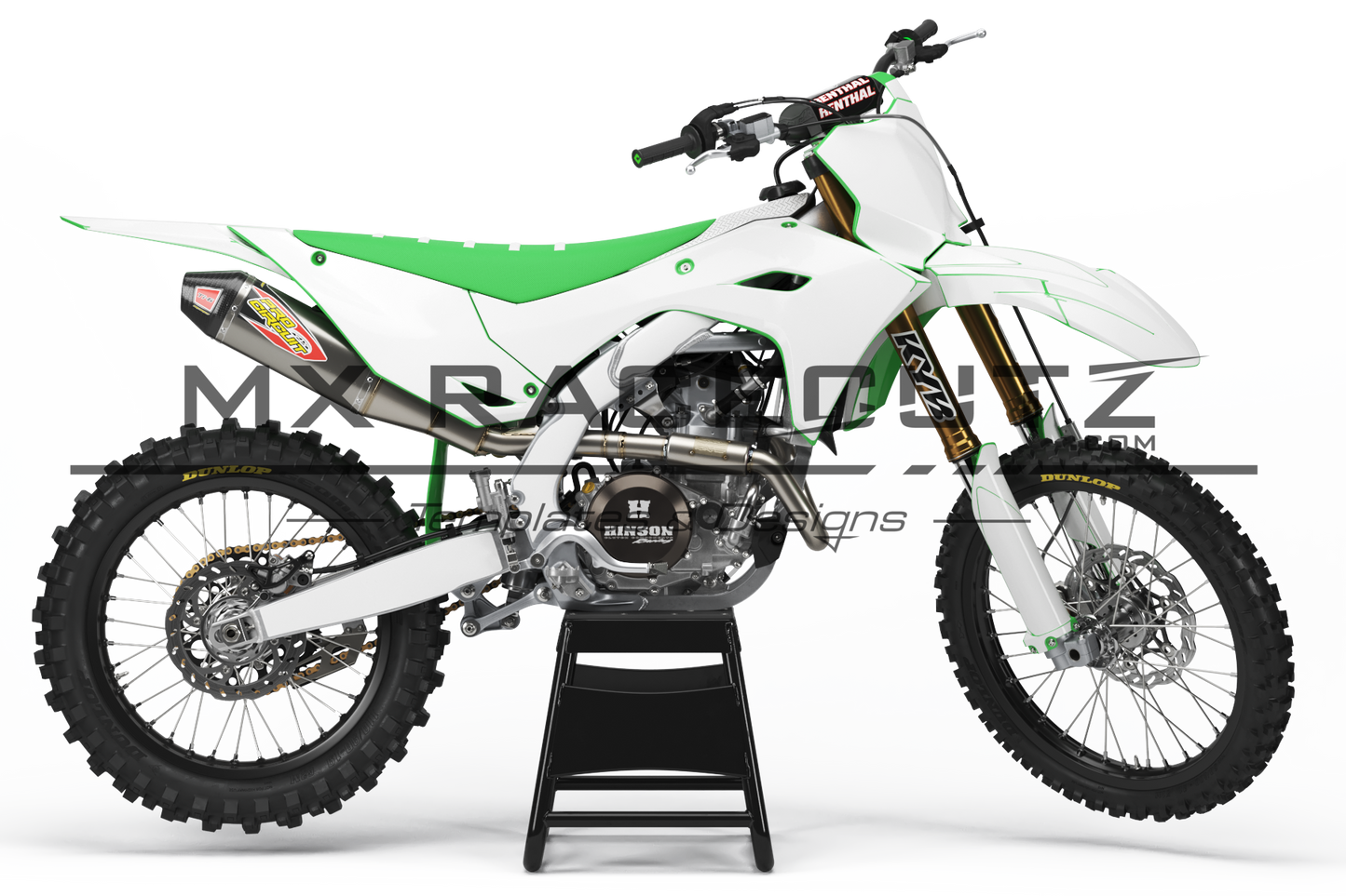 KAWASAKI KX 250 2025-2026 & 450 2024-2026 TEMPLATE