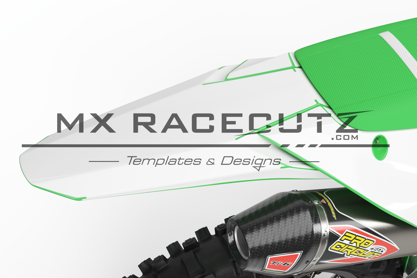KAWASAKI KX 250 2025-2026 & 450 2024-2026 TEMPLATE