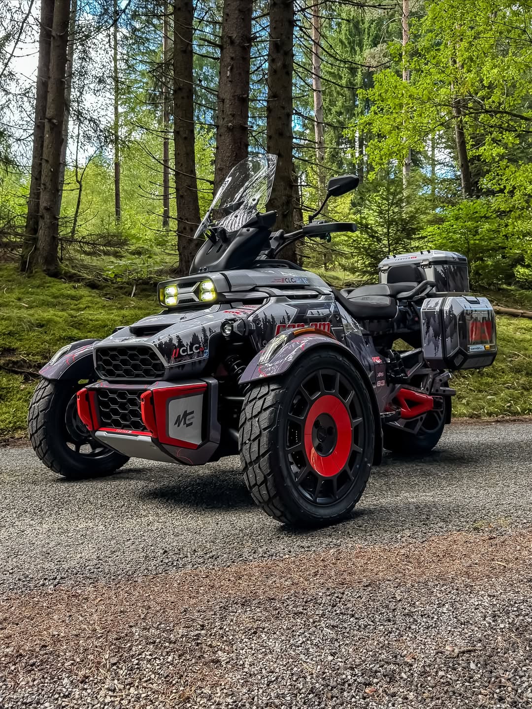 CAN-AM SPYDER CANYON 2025-2026 TEMPLATE