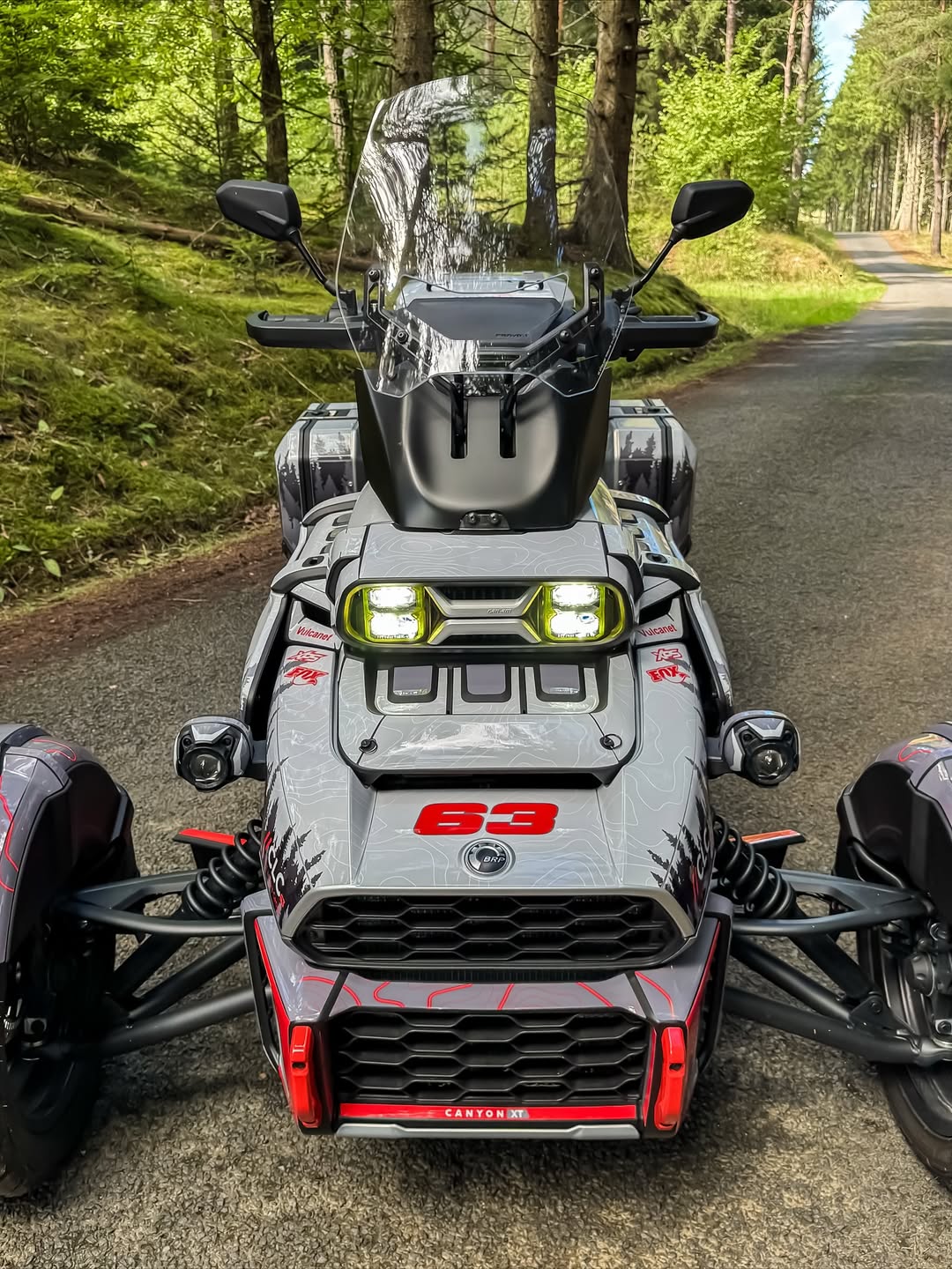 CAN-AM SPYDER CANYON 2025-2026 TEMPLATE