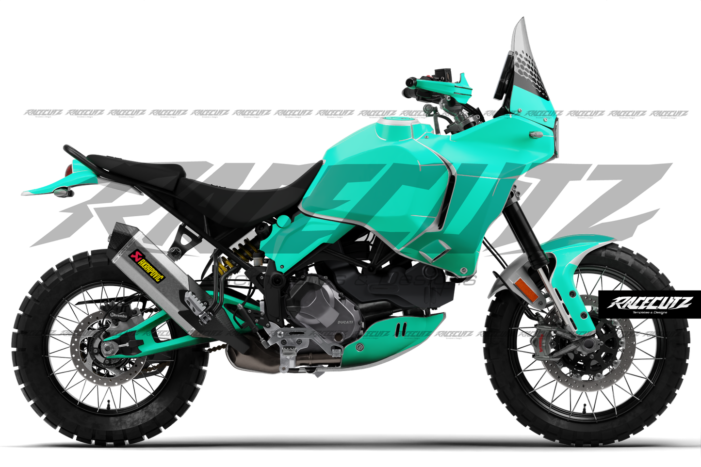 DUCATI DESERTX 2022-2025 TEMPLATE