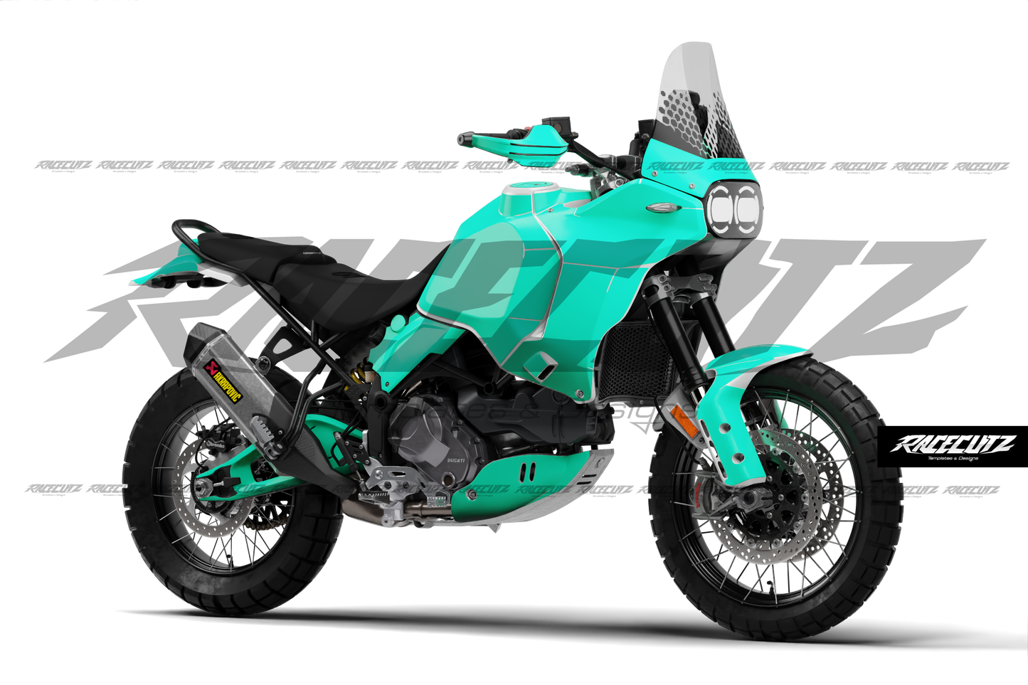 DUCATI DESERTX 2022-2025 TEMPLATE
