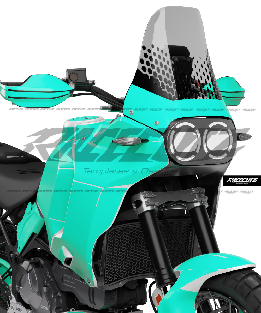 DUCATI DESERTX 2022-2025 TEMPLATE