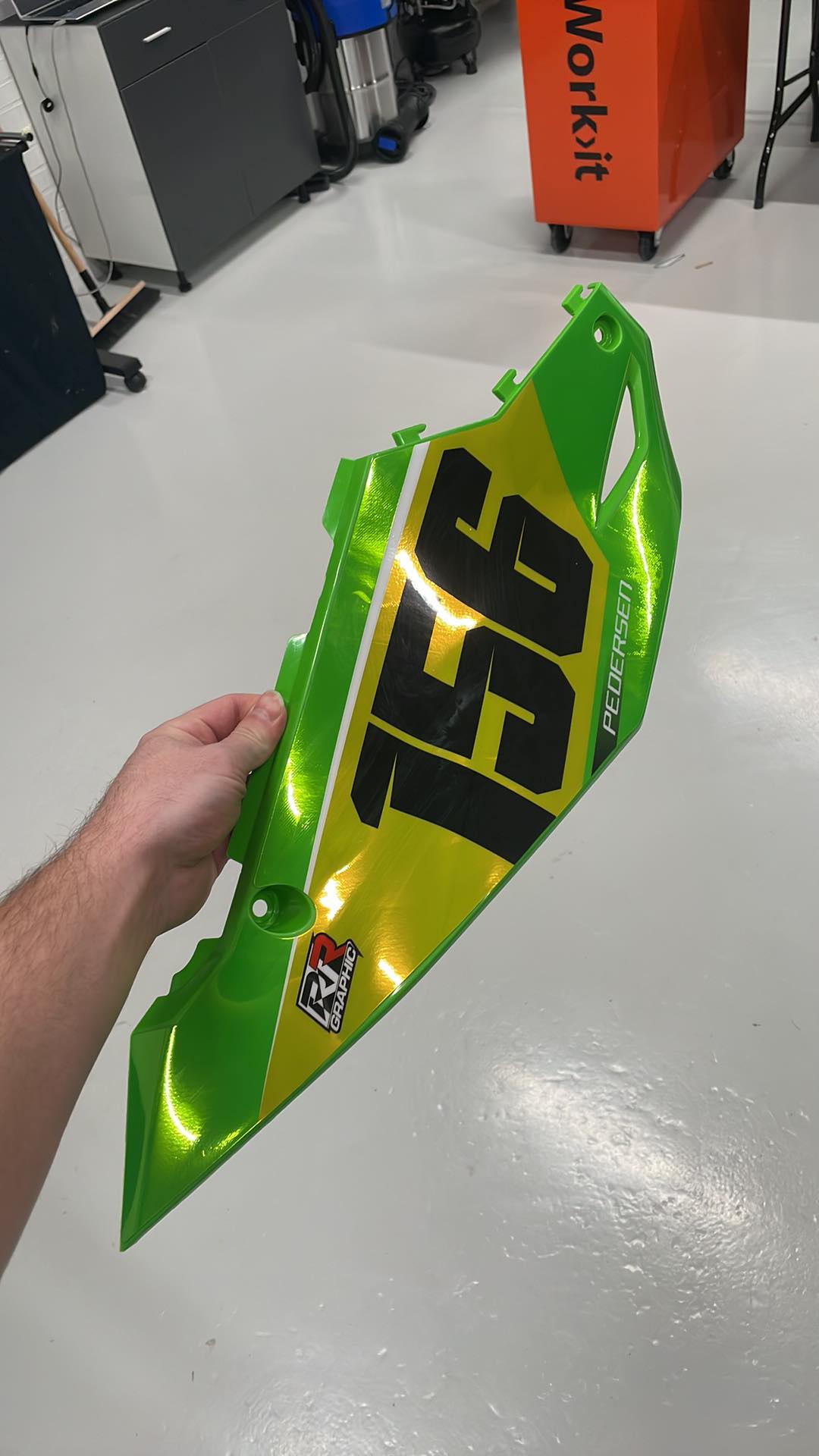 KAWASAKI KX 250 2025-2026 & 450 2024-2026 TEMPLATE