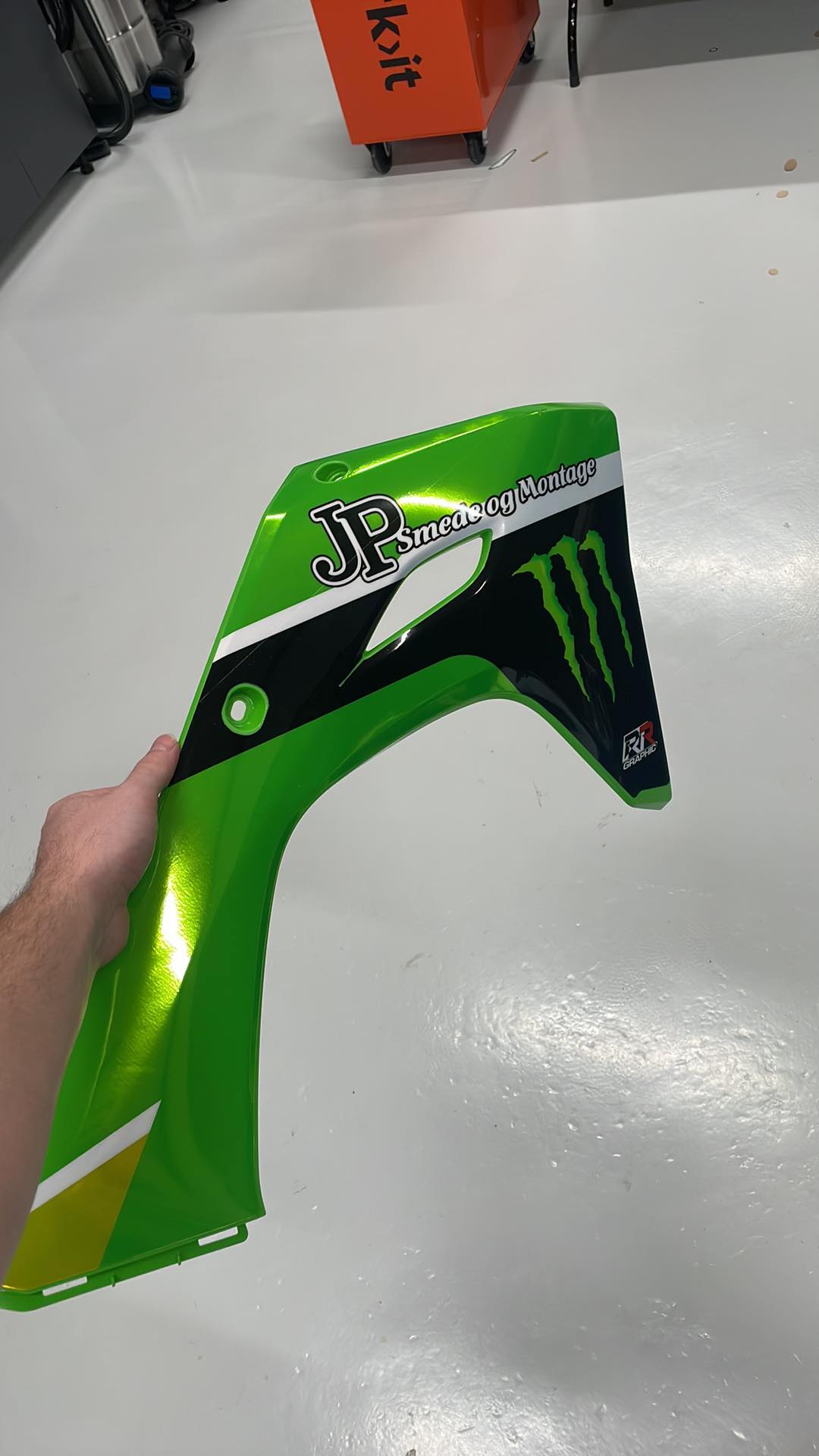 KAWASAKI KX 250 2025-2026 & 450 2024-2026 TEMPLATE