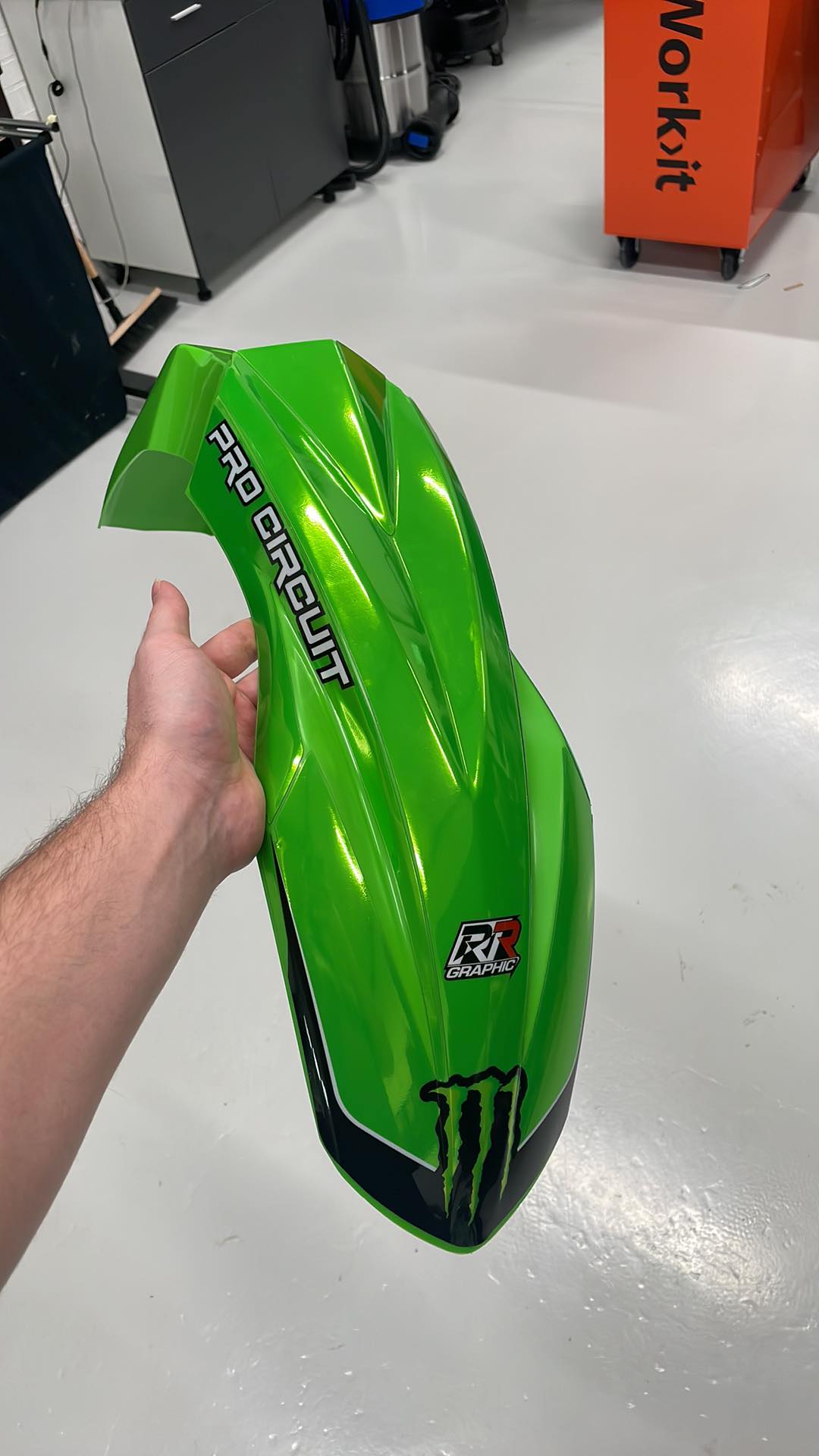 KAWASAKI KX 250 2025-2026 & 450 2024-2026 TEMPLATE