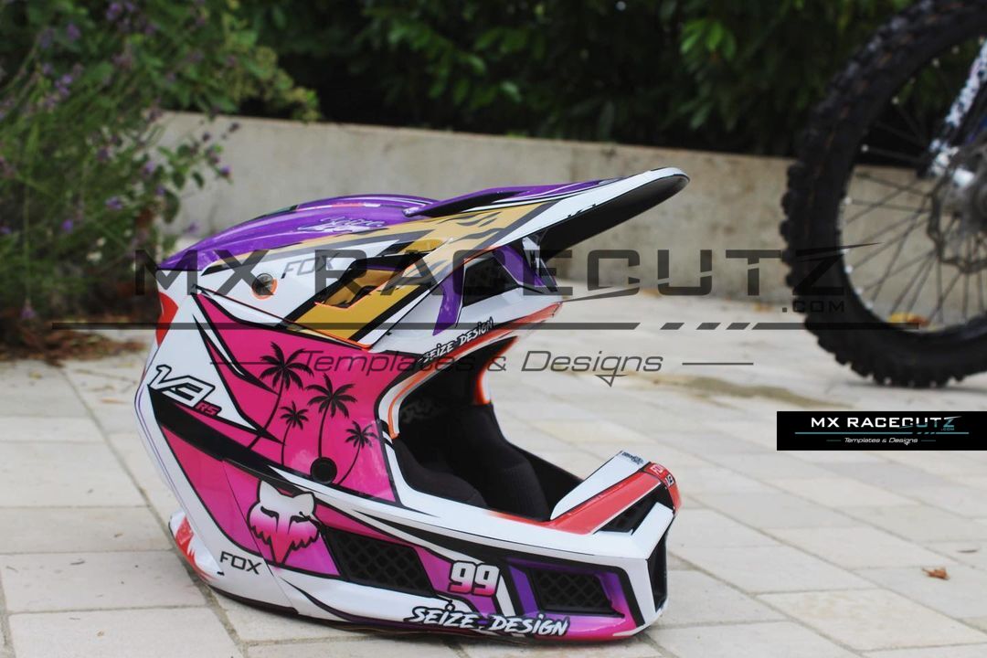FOX V3-RS 2019-2023 - SIZE LARGE TEMPLATE