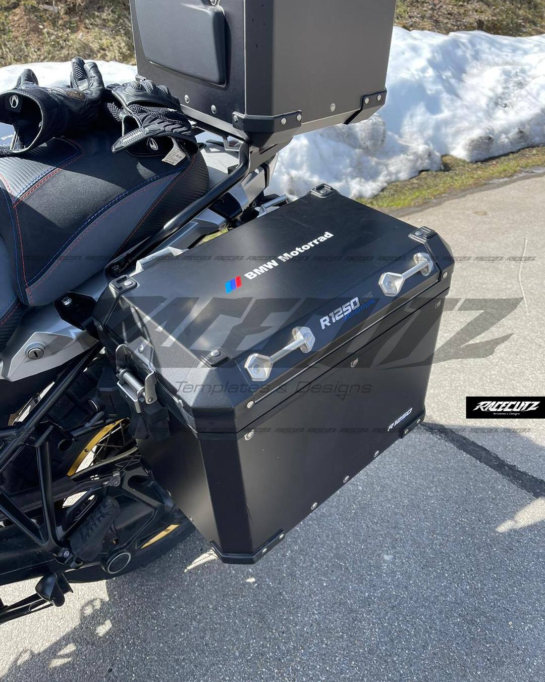 BMW F850GS 2018-2024 & F900GS 2024-2025 & R1200GS 2013-2018 & R1250 2019-2023 PANNIERS TEMPLATE