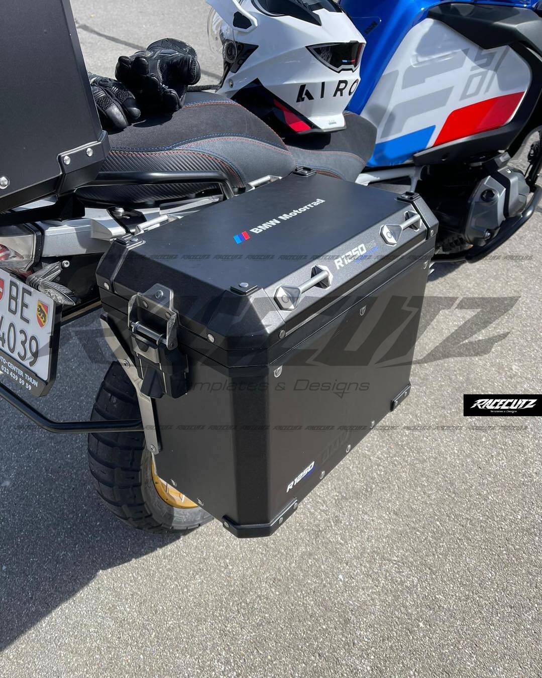 BMW F850GS 2018-2024 & F900GS 2024-2025 & R1200GS 2013-2018 & R1250 2019-2023 PANNIERS TEMPLATE