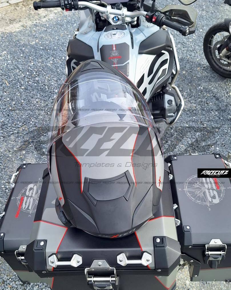 BMW F850GS 2018-2024 & F900GS 2024-2025 & R1200GS 2013-2018 & R1250 2019-2023 PANNIERS TEMPLATE
