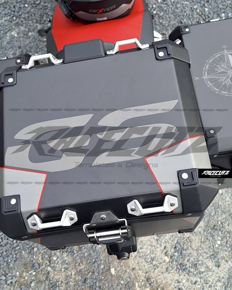 BMW F850GS 2018-2024 & F900GS 2024-2025 & R1200GS 2013-2018 & R1250 2019-2023 PANNIERS TEMPLATE