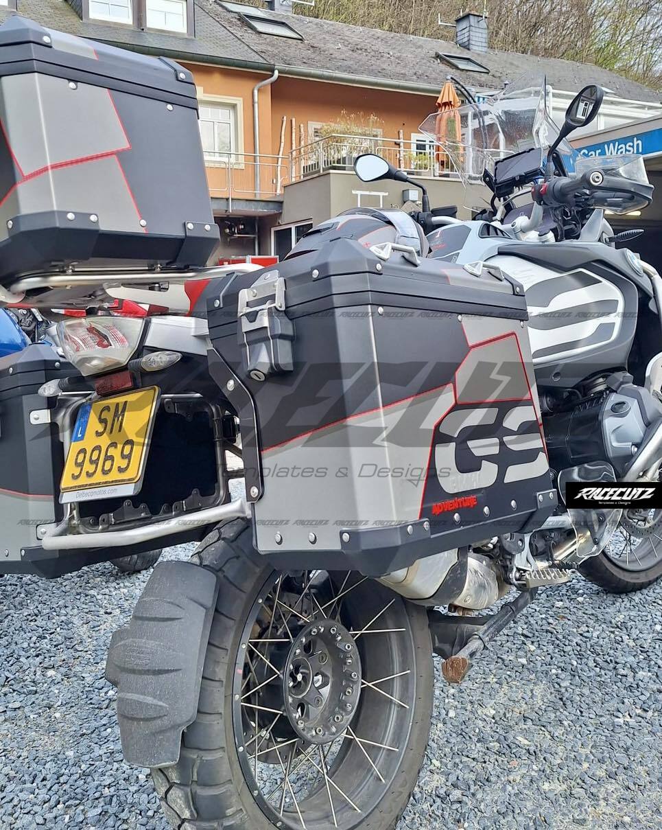 BMW F850GS 2018-2024 & F900GS 2024-2025 & R1200GS 2013-2018 & R1250 2019-2023 PANNIERS TEMPLATE