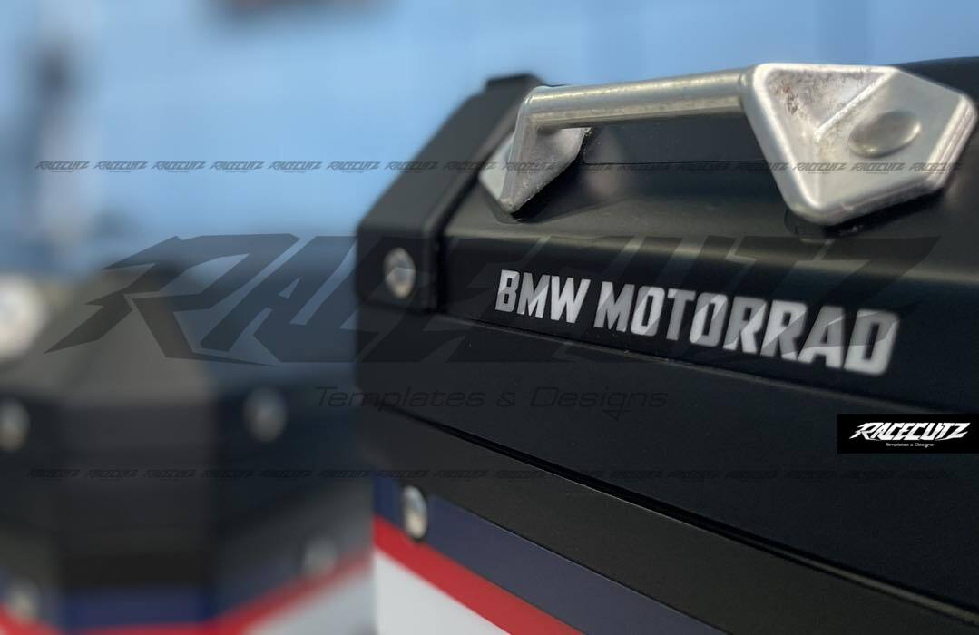 BMW F850GS 2018-2024 & F900GS 2024-2025 & R1200GS 2013-2018 & R1250 2019-2023 PANNIERS TEMPLATE
