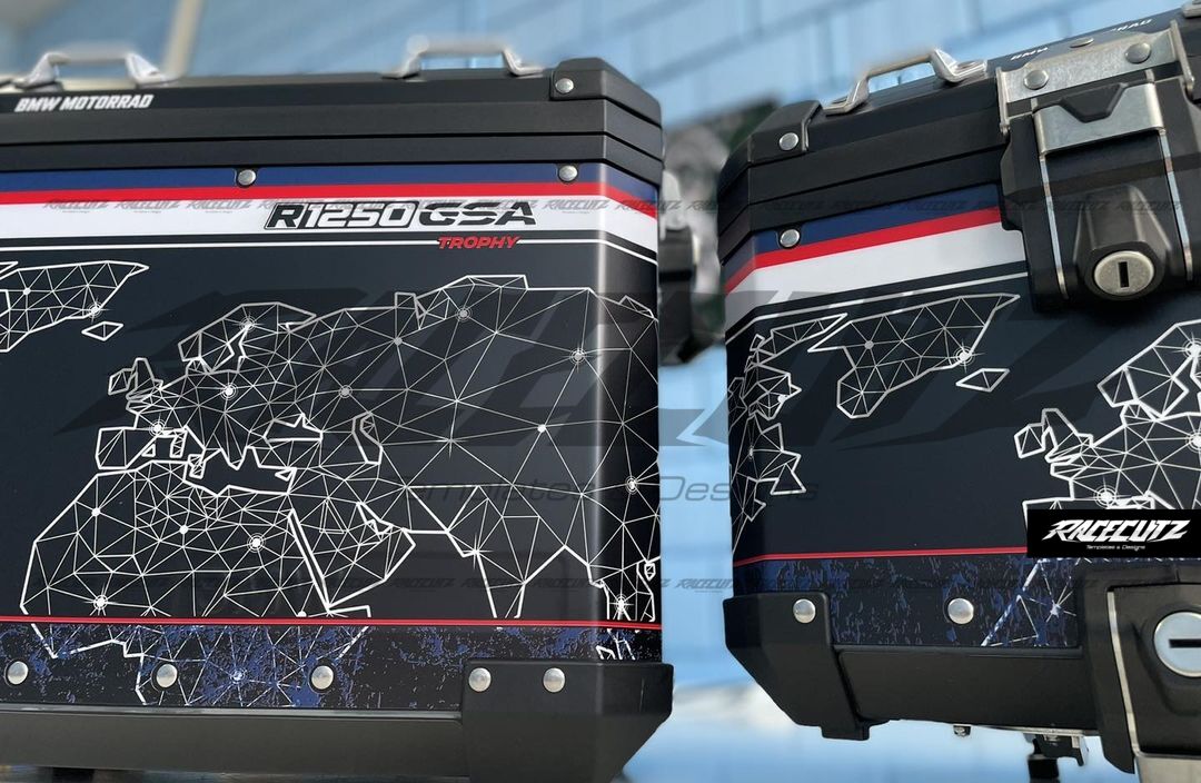 BMW F850GS 2018-2024 & F900GS 2024-2025 & R1200GS 2013-2018 & R1250 2019-2023 PANNIERS TEMPLATE