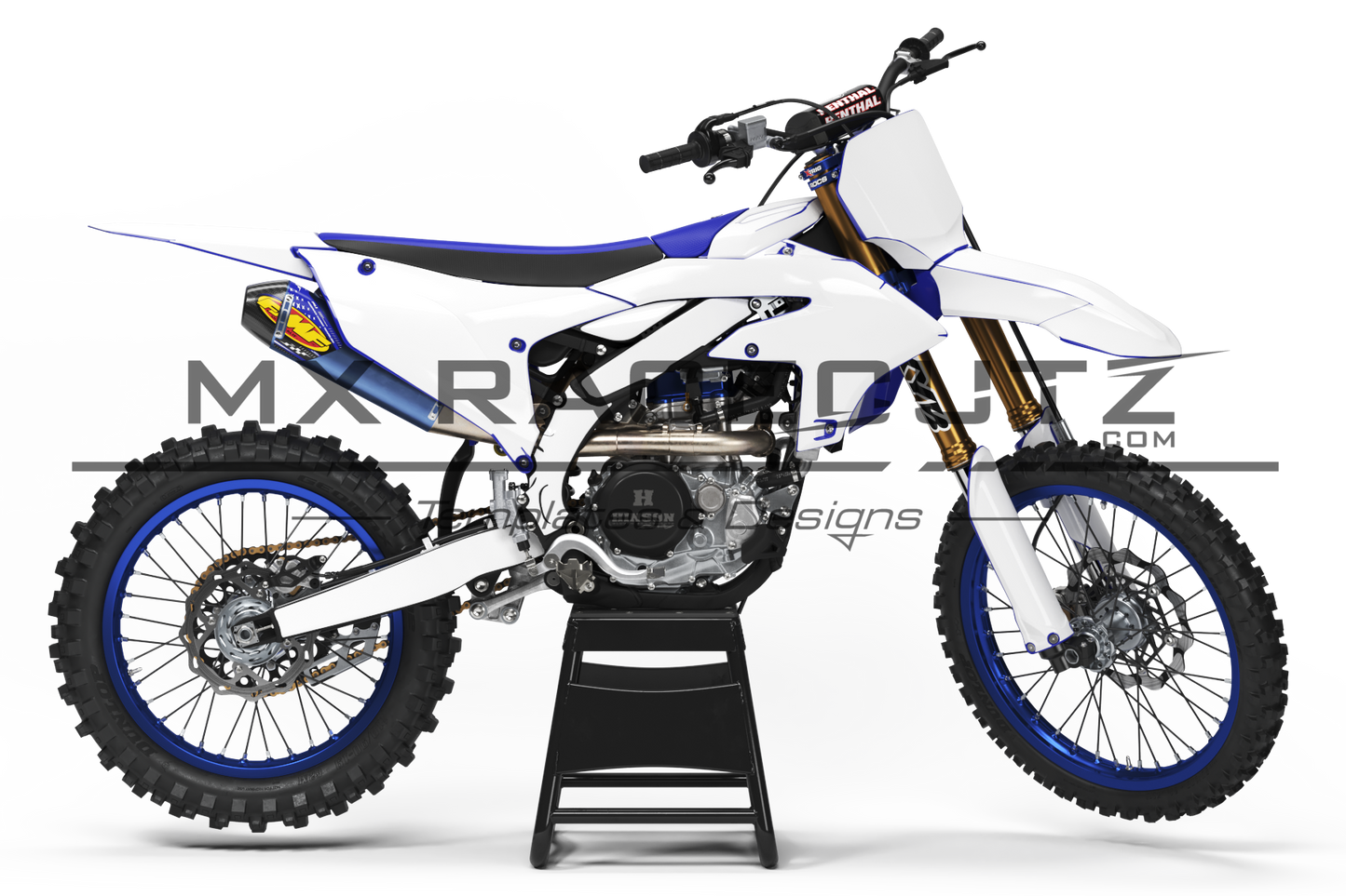 YAMAHA YZ250F 2024-2026 & YZ450F 2023-2025 TEMPLATE