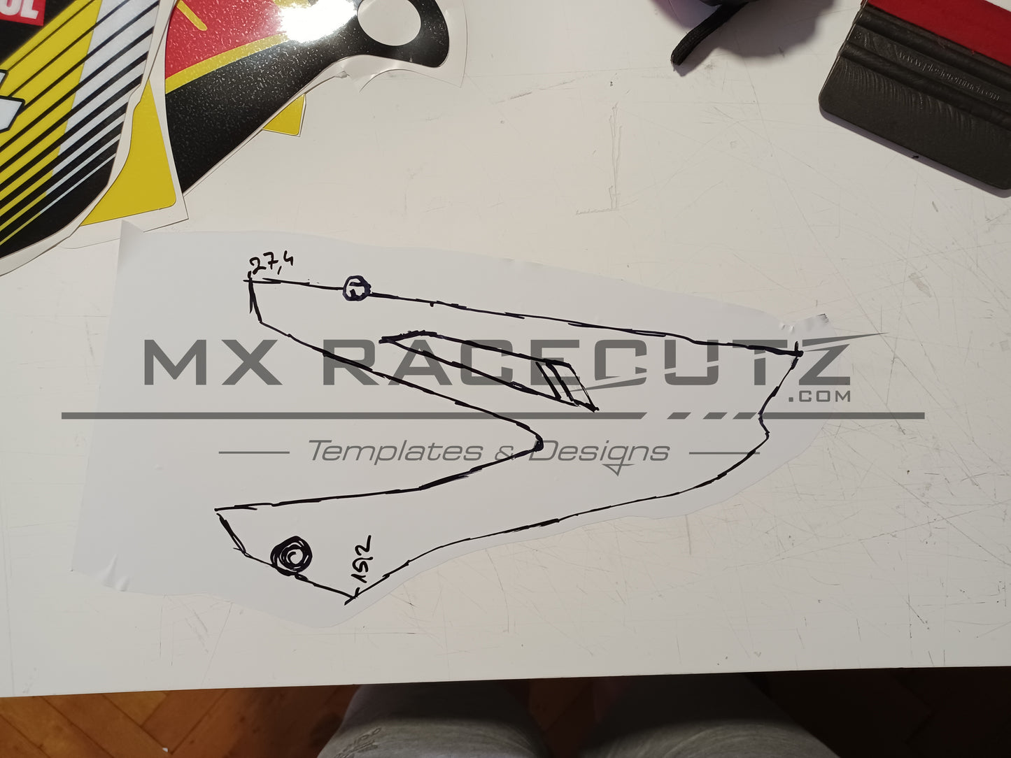 UFO DIAMOND - ALL SIZES TEMPLATE