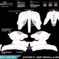 AIROH AVIATOR 3 - SIZE XSMALL & SMALL TEMPLATE