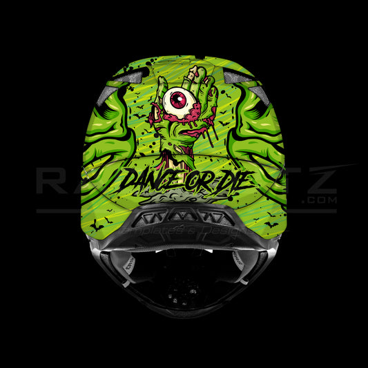ALPINESTARS SM8+10 - BRAIN DEAD GREEN DESIGN LARGE