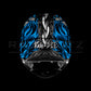 ALPINESTARS SM8+10 - DEMON FUR BLUE DESIGN
