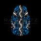 ALPINESTARS SM8+10 - DEMON FUR BLUE DESIGN