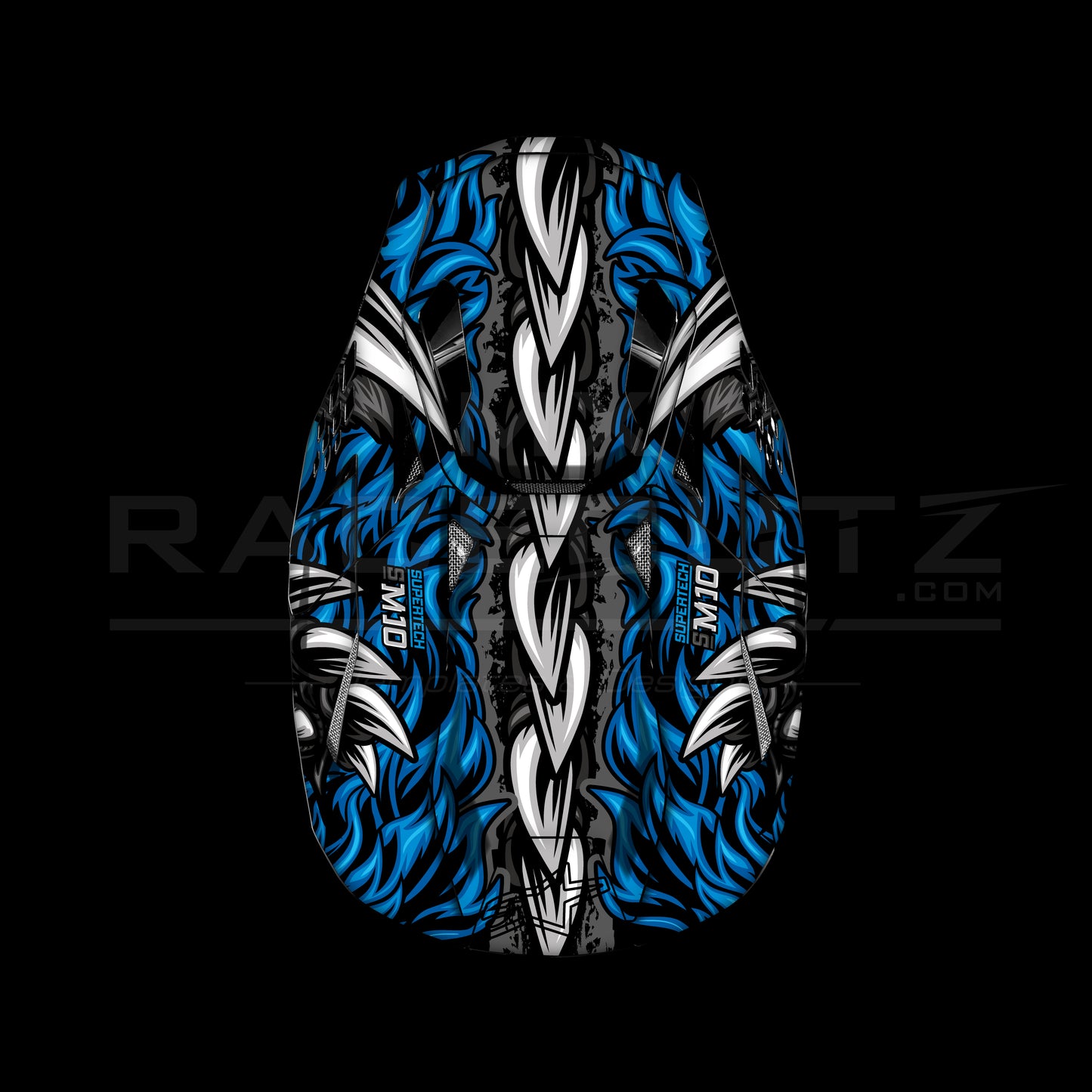 ALPINESTARS SM8+10 - DEMON FUR BLUE DESIGN