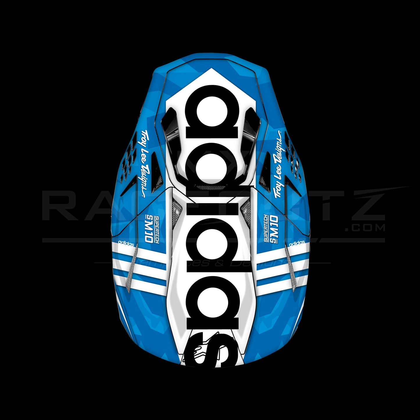 ALPINESTARS SM8+10 - THREE STRIPES BLUE DESIGN