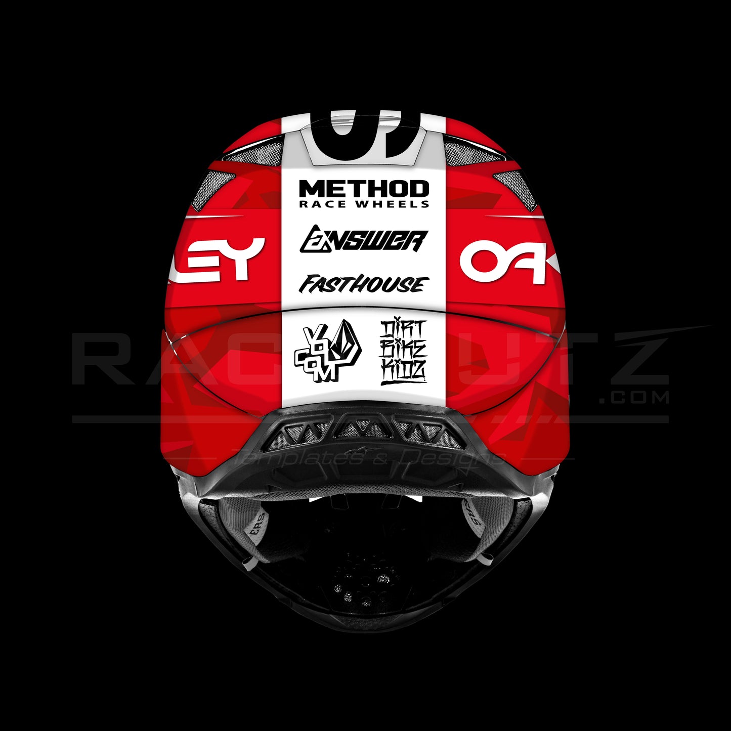 ALPINESTARS SM8+10 - THREE STRIPES RED DESIGN