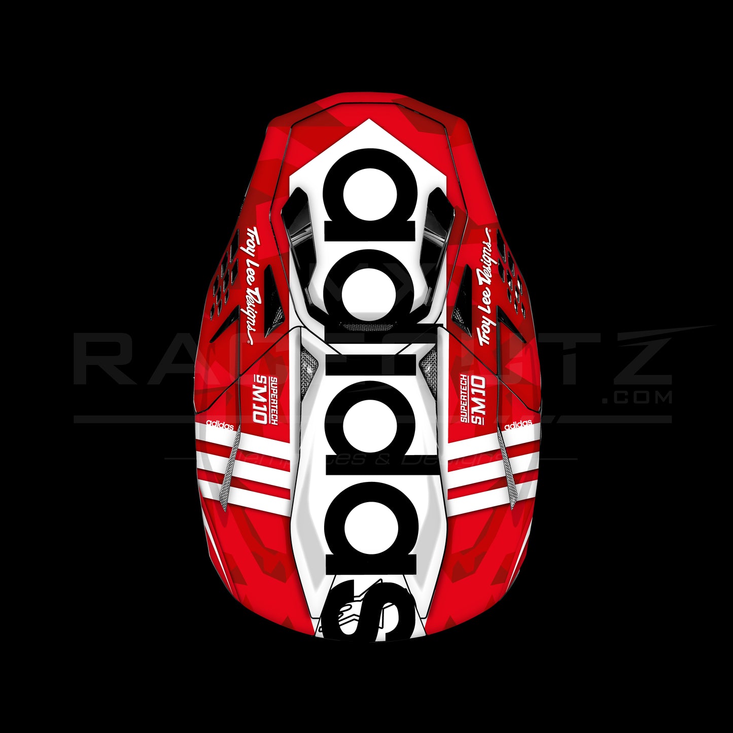 ALPINESTARS SM8+10 - THREE STRIPES RED DESIGN
