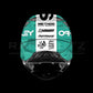 ALPINESTARS SM8+10 - THREE STRIPES TURQUOISE DESIGN