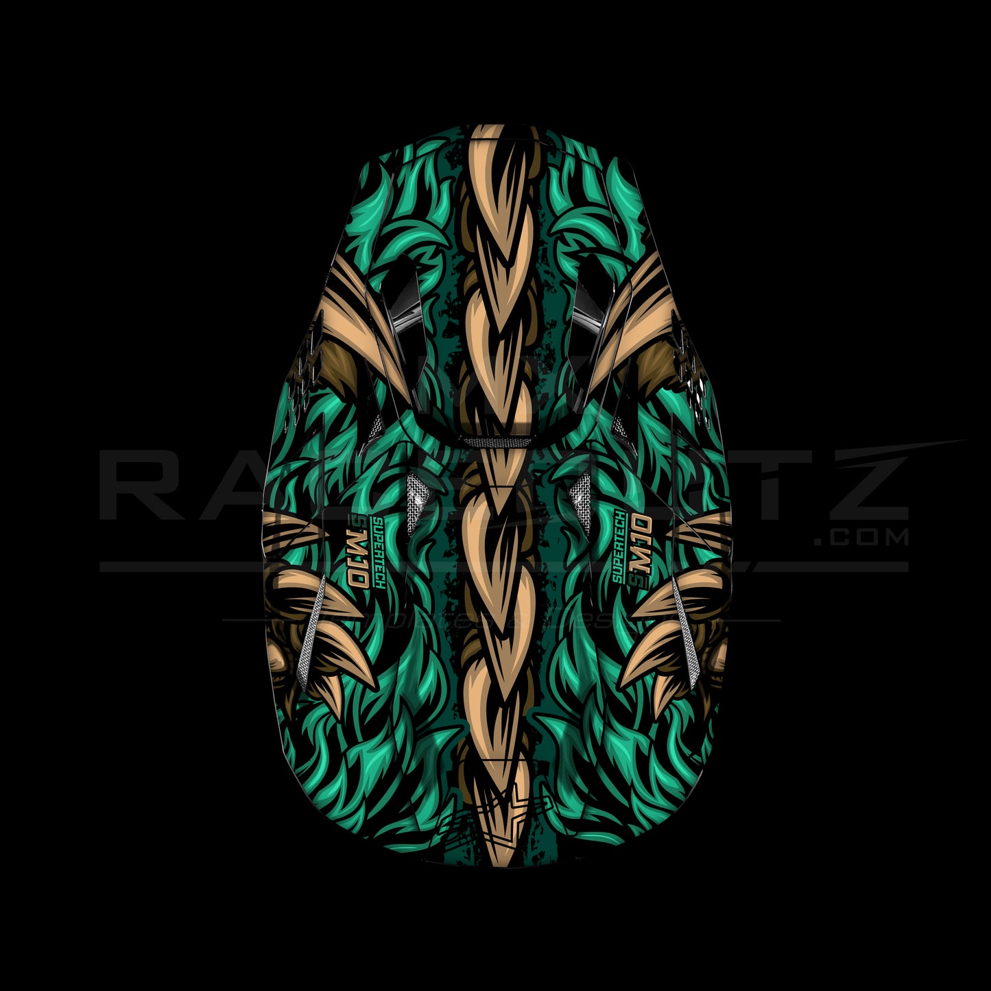 ALPINESTARS SM8+10 - DEMON FUR TURQUOISE DESIGN