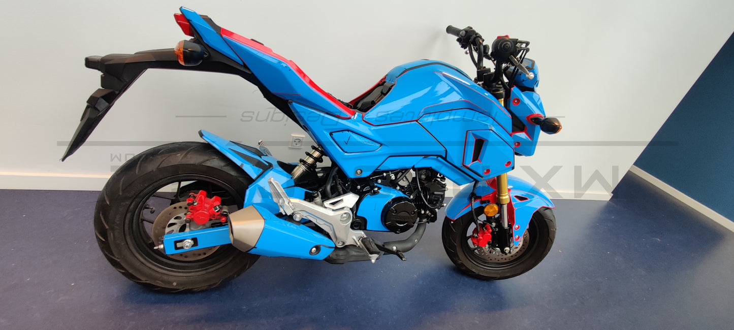 HONDA GROM & MSX 125 2017-2020 TEMPLATE